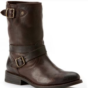 Frye dark brown